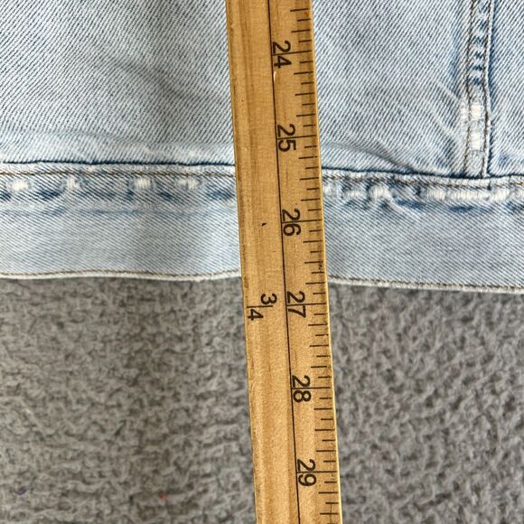 VTG Levi’s Flannel Lined Denim Trucker Jacket Mens L Blue Distressed Grunge Y2K - Picture 15 of 15